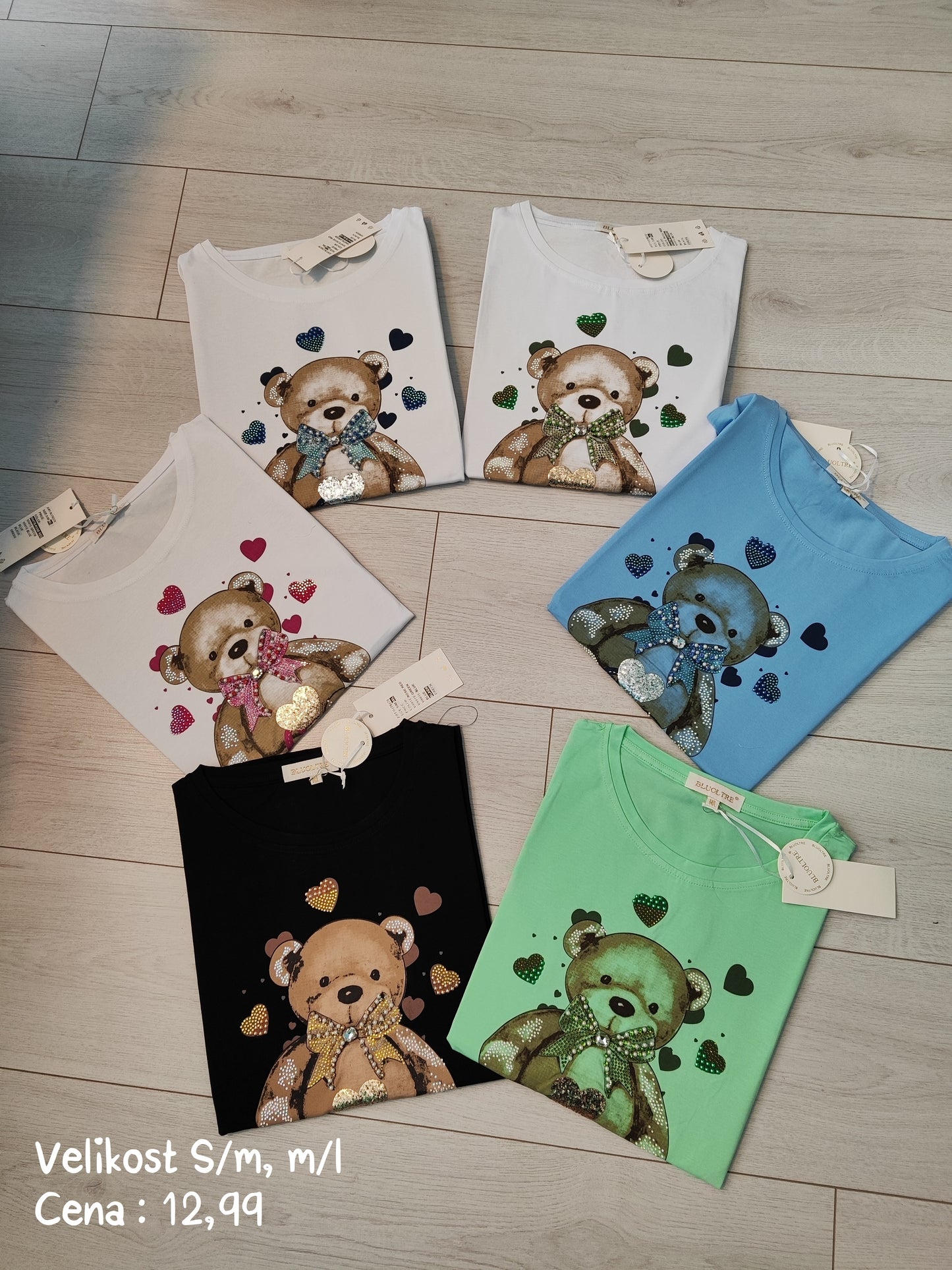 Majica z medvedkom M/L